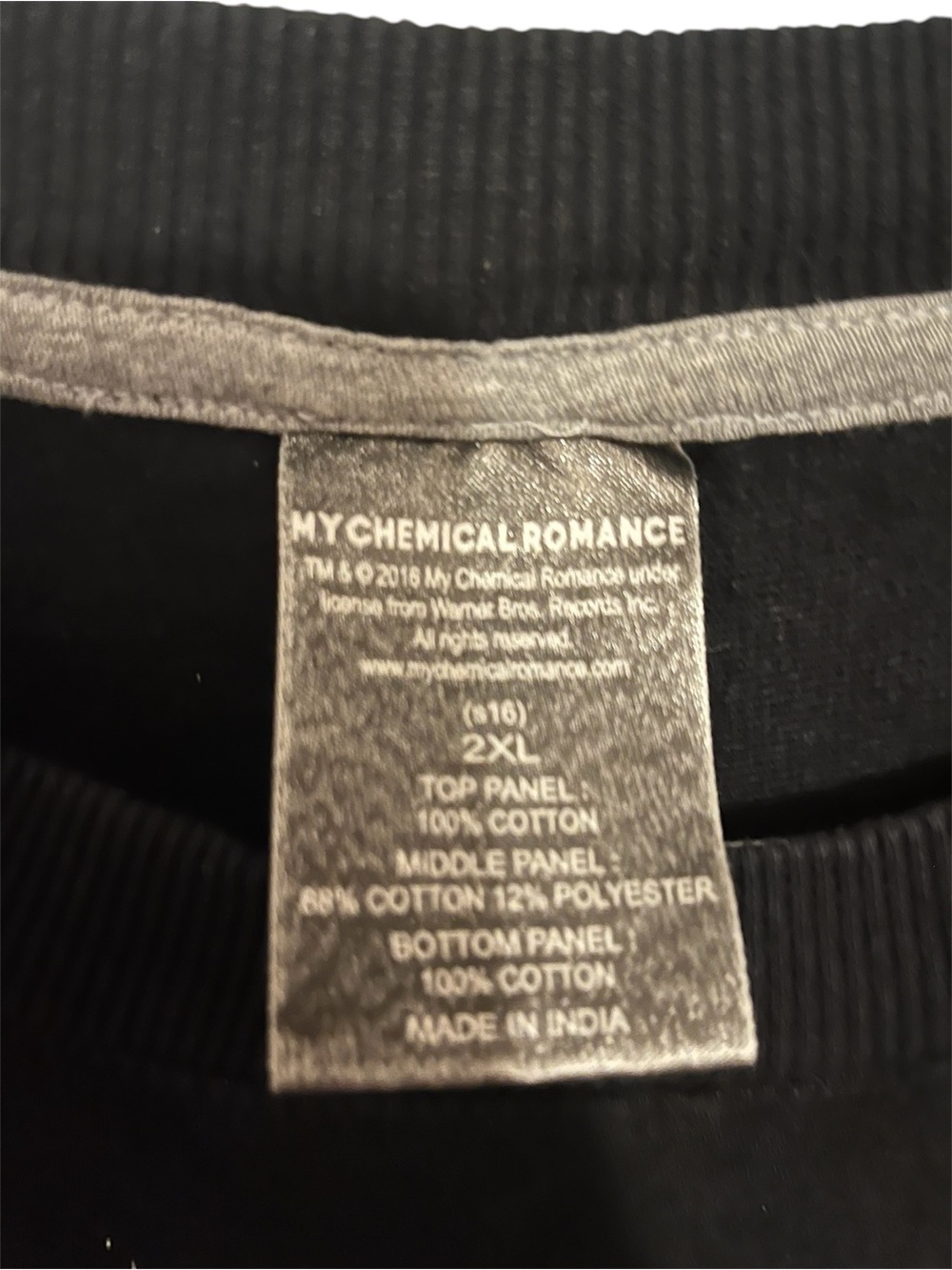 My Chemical Romance 2016 Black Parade Crewneck Sweater 2XL - Picture 2 of 2